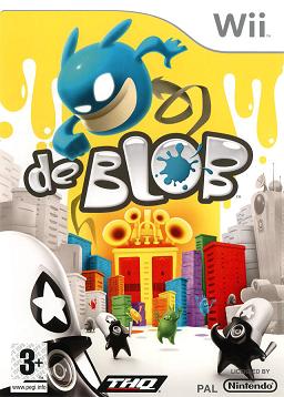 Pochette de Blob version Wii