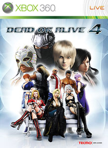 Pochette Dead or Alive 4 version Xbox 360