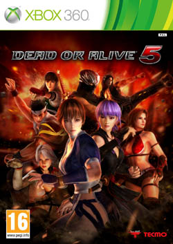 Pochette Dead or Alive 5 version Xbox 360