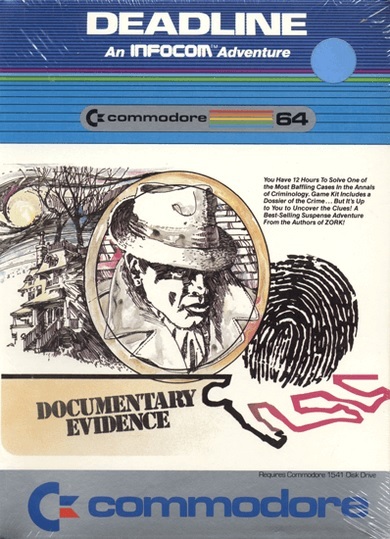 Pochette Deadline version Commodore 64