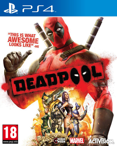Pochette Deadpool version PlayStation 4