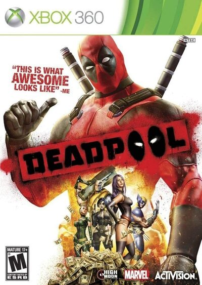 Pochette Deadpool version Xbox 360
