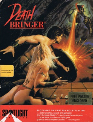 Pochette Death Bringer version PC MS-DOS