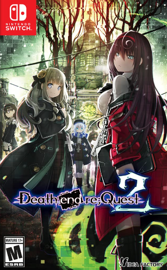 Pochette Death end re;Quest 2 version Switch