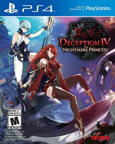 Pochette Deception IV : The Nightmare Princess version PlayStation 4
