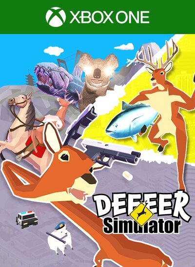 Pochette DEEEER Simulator : Your Average Everyday Deer Game version Xbox One