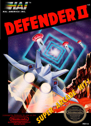 Pochette Defender II version NES
