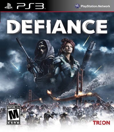 Pochette Defiance version PlayStation 3