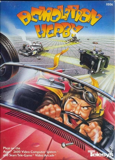 Pochette Demolition Herby version Atari 2600