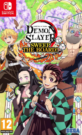 Pochette Demon Slayer -Kimetsu no Yaiba- Sweep the Board! version Switch