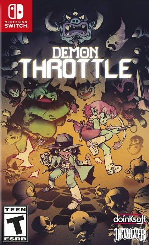 Pochette Demon Throttle version Switch