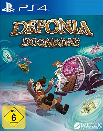 Pochette Deponia Doomsday version PlayStation 4