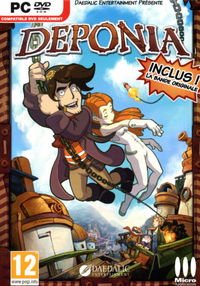 Pochette Deponia version PC Windows