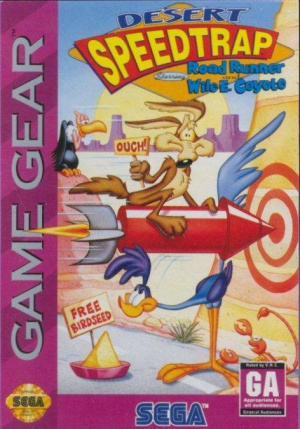 Pochette Desert Speedtrap version GameGear