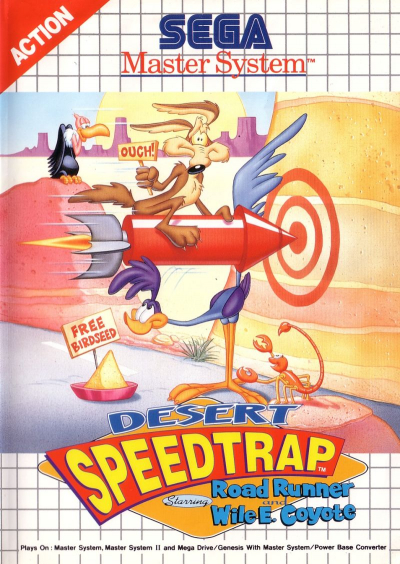 Pochette Desert Speedtrap version Master System