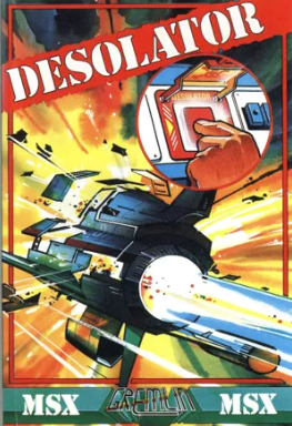 Pochette Desolator version MSX