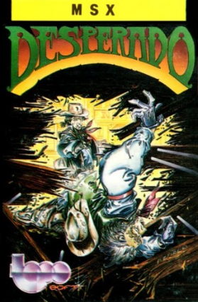 Pochette Desperado version MSX