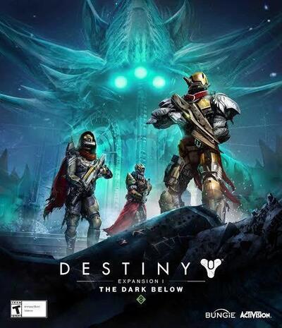 Pochette Destiny : Les Ténèbres souterraines version PlayStation 3