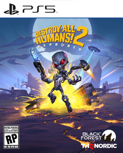 Pochette Destroy All Humans! 2 - Reprobed version PlayStation 5