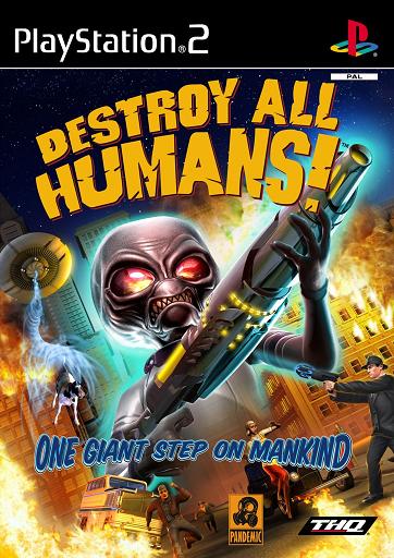 Pochette Destroy All Humans ! version PlayStation 2