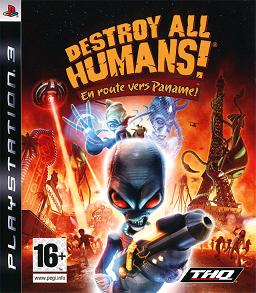 Pochette Destroy All Humans! En route vers Paname! version PlayStation 3