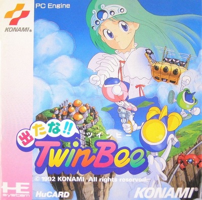 Pochette Detana !! TwinBee version PC-Engine