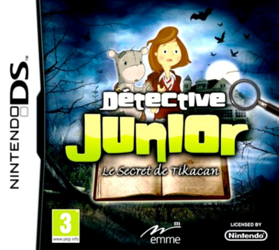 Pochette Détective Junior : Le Secret de Tikacan version DS