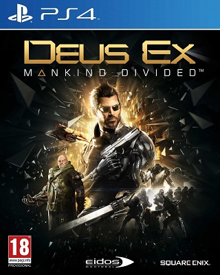 Pochette Deus Ex : Mankind Divided version PlayStation 4