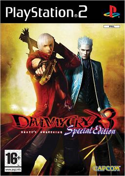 Pochette Devil May Cry 3 Special Edition version PlayStation 2