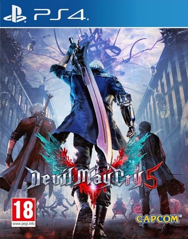 Pochette Devil May Cry 5 version PlayStation 4