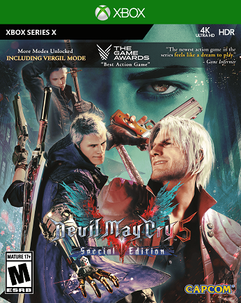 Pochette Devil May Cry 5 : Special Edition version Xbox Series X/S