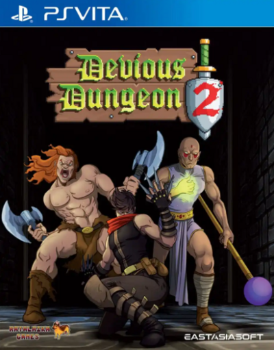 Pochette Devious Dungeon 2 version PSVita