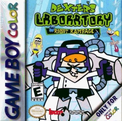 Pochette Dexter's Laboratory : Robot Rampage version GameBoy/Color