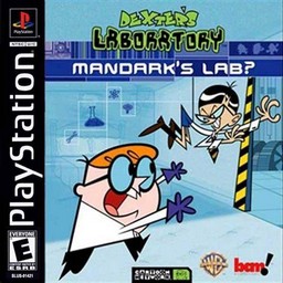 Pochette Dexters Laboratory : Mandark's Lab? version PlayStation