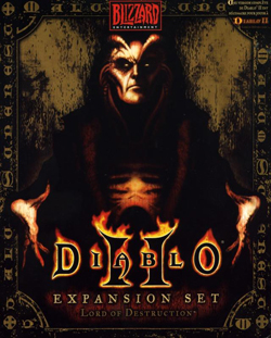 Pochette Diablo II : Lord of Destruction version PC Windows