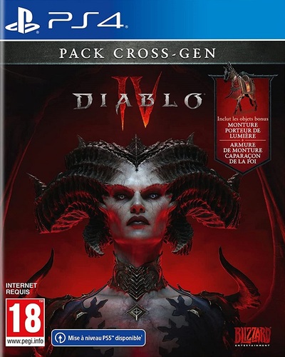 Pochette Diablo IV version PlayStation 4