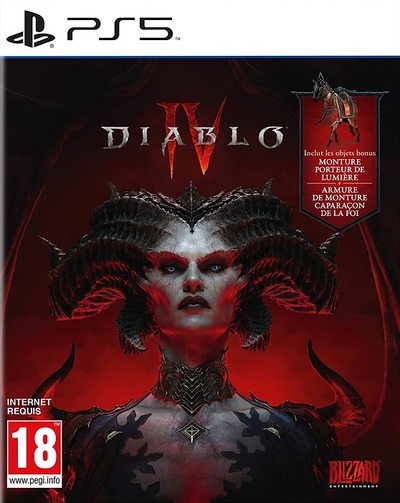 Pochette Diablo IV version PlayStation 5