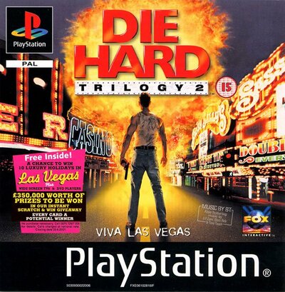 Pochette Die Hard Trilogy 2 : Viva Las Vegas version PlayStation