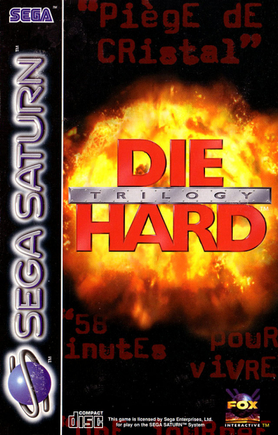 Pochette Die Hard Trilogy version Saturn