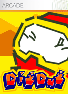 Pochette Dig Dug version Xbox 360