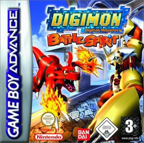 Pochette Digimon Battle Spirit version GameBoy Advance