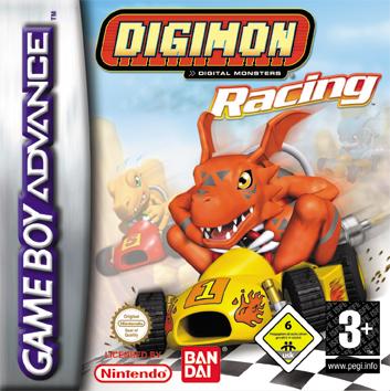 Pochette Digimon Racing version GameBoy Advance