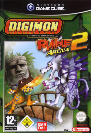 Pochette Digimon Rumble Arena 2 version GameCube