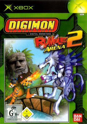 Pochette Digimon Rumble Arena 2 version Xbox
