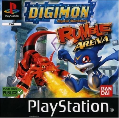 Pochette Digimon Rumble Arena version PlayStation