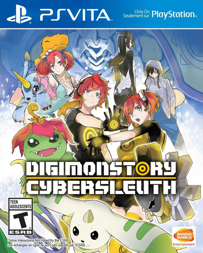 Pochette Digimon Story : Cyber Sleuth version PSVita