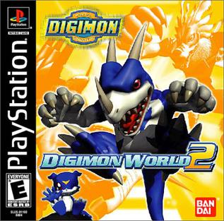 Pochette Digimon World 2 version PlayStation