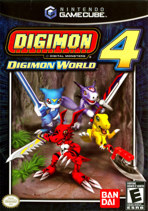 Pochette Digimon World 4 version GameCube
