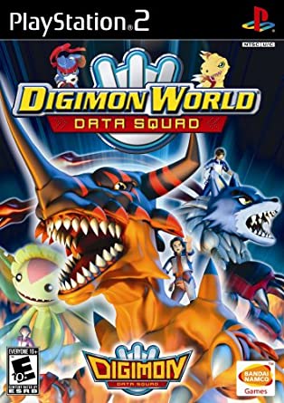 Pochette Digimon World : Data Squad version PlayStation 2