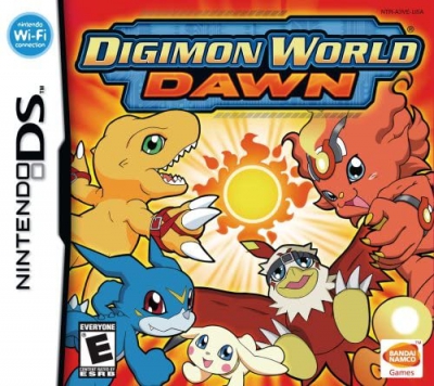 Pochette Digimon World : Dawn version DS